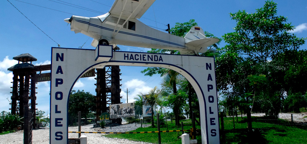 The Hacienda Napoles of Escobar 